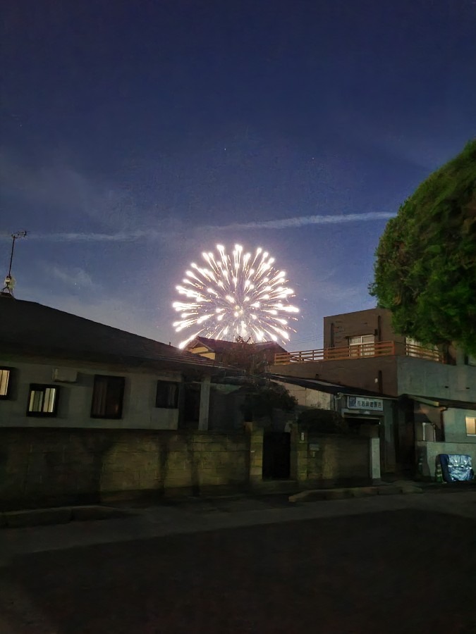 秋祭り花火