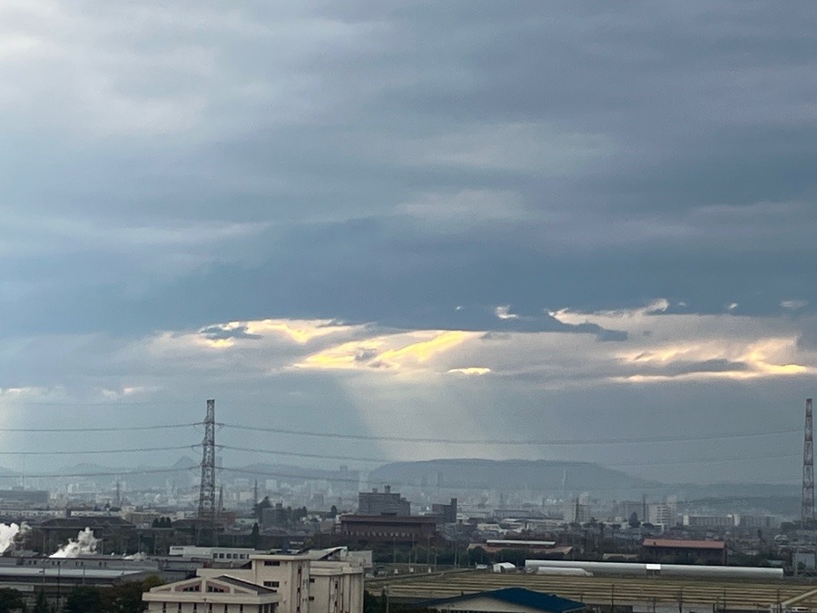 今日の空