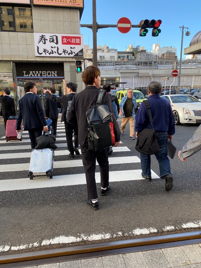 スペシャルな方々に感謝しながら後ろ姿❣️