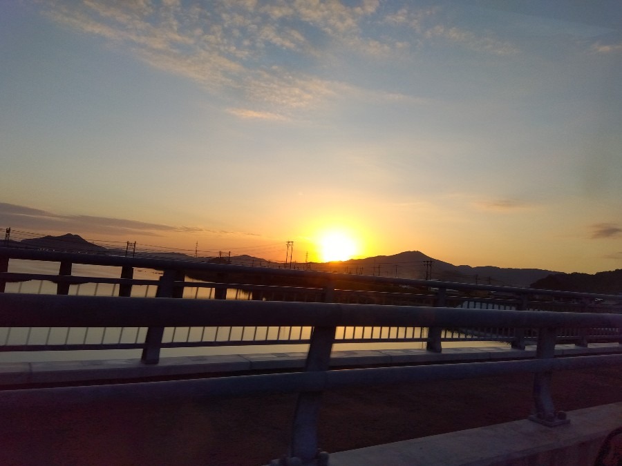 夕日がきれい🌇