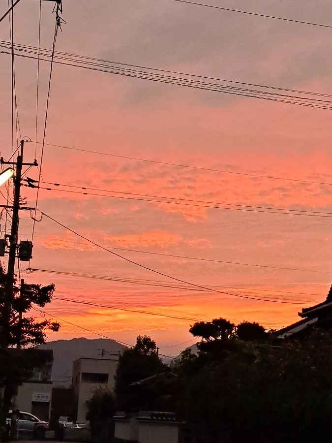 10/17　夕空