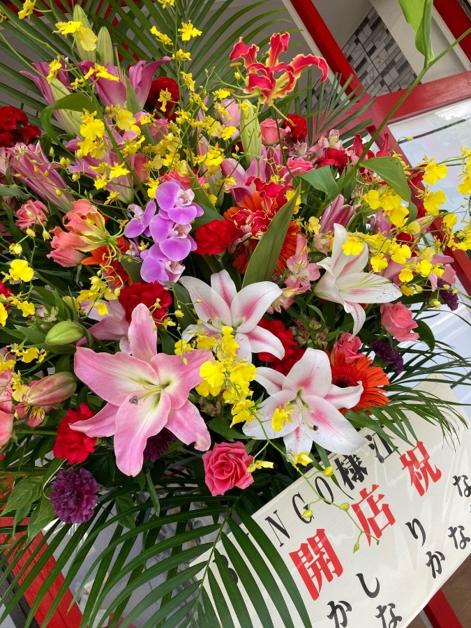 開店祝🌼🌹🌺