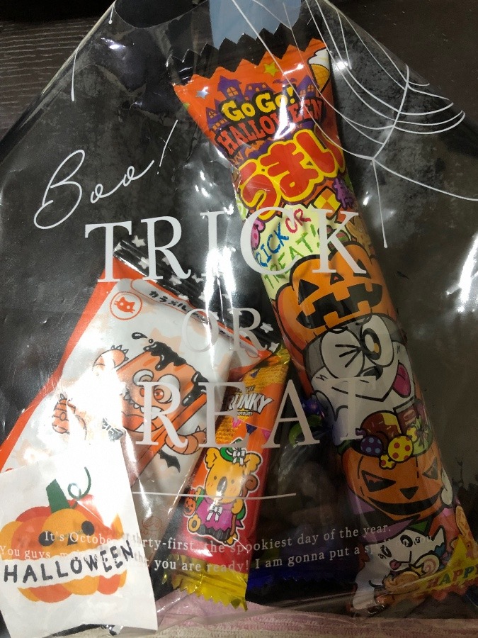 ハロウィンのお菓子