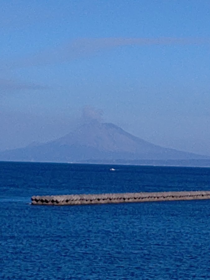 桜島☀️