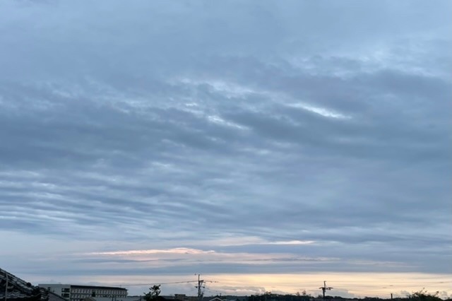 2022/10/07 朝の空