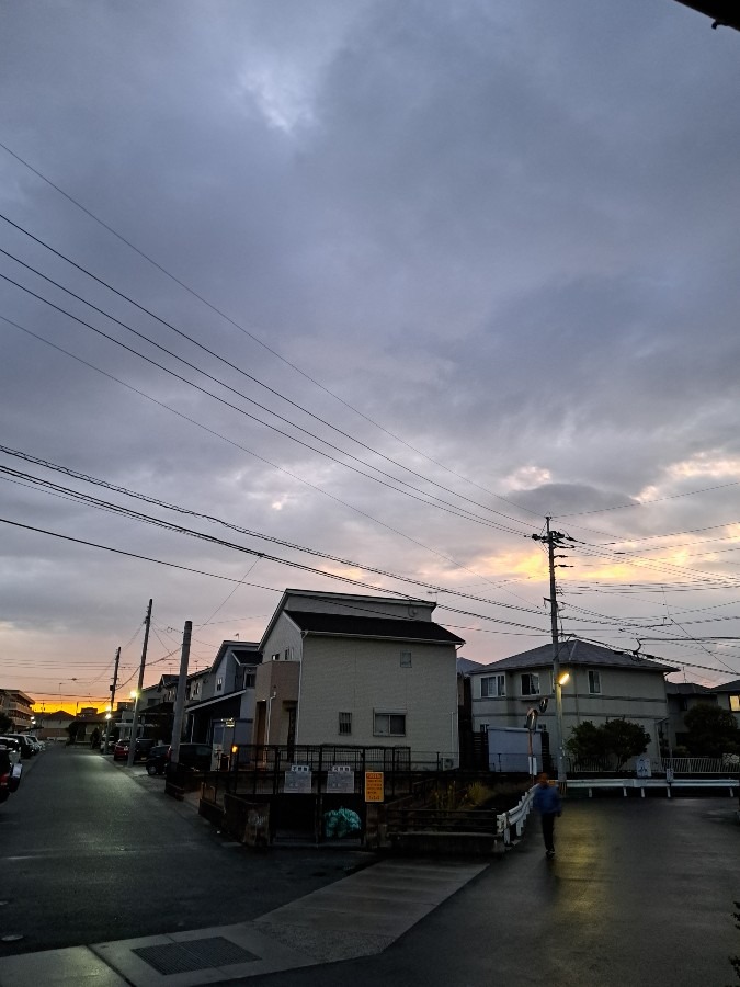 10/25　今朝の空