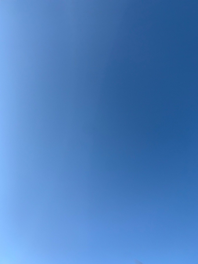 爽やかな日曜日の朝空❣️