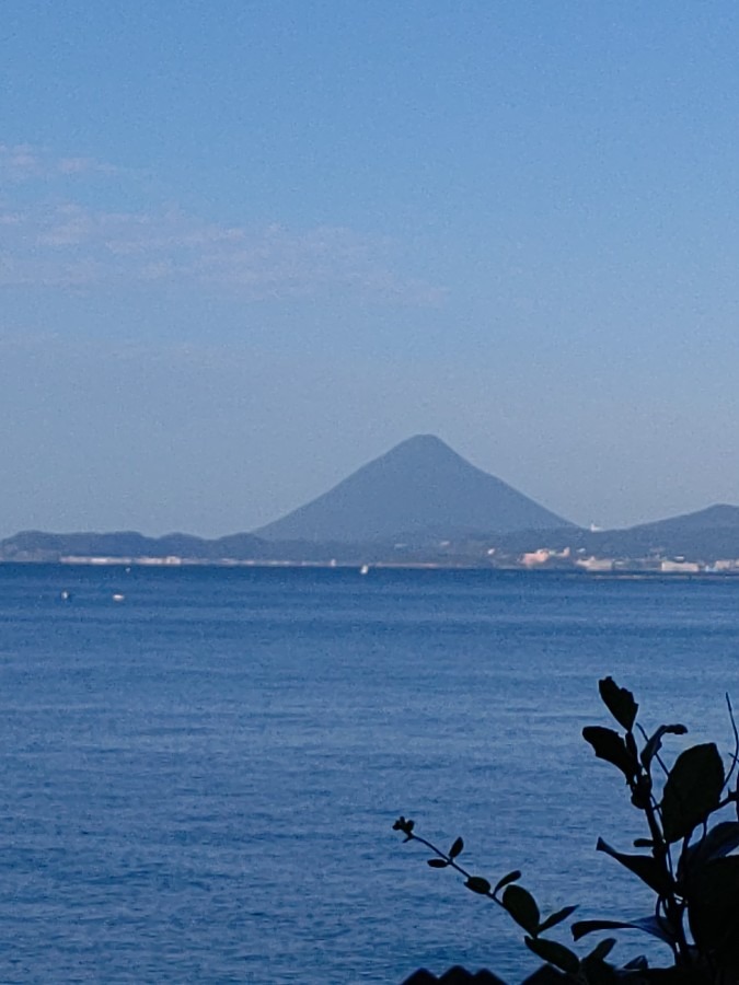 今日の開聞岳！