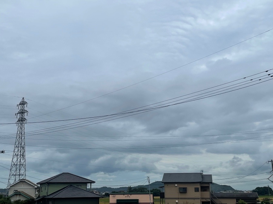 今朝の空