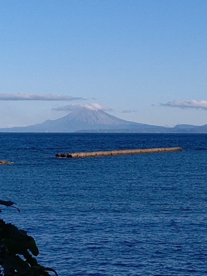 今朝の桜島🌋10/25