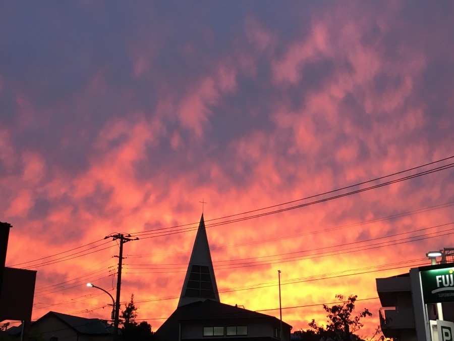 10/25 夕焼け