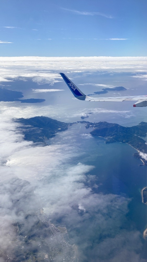 瀬戸内海 広島 山口近辺 上空