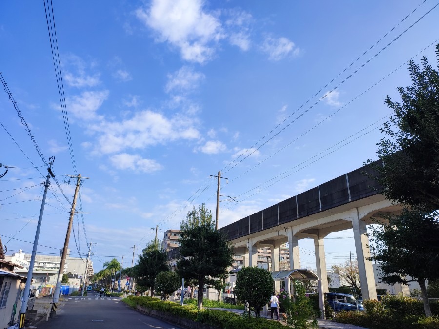 宮崎市の８時の空☁