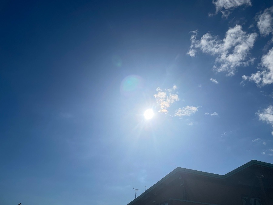 昼の空　15時