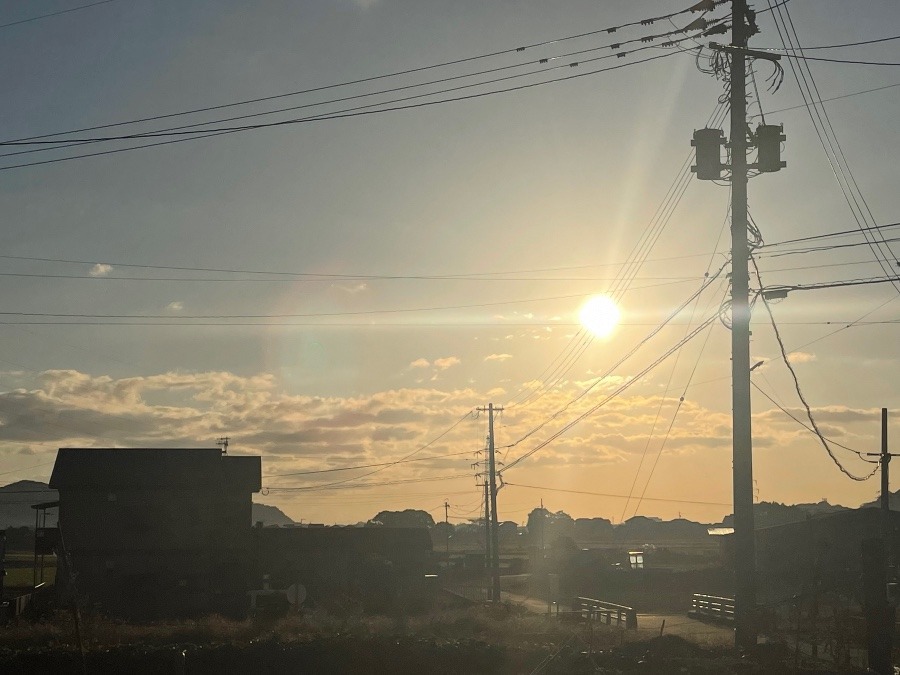 今朝の空