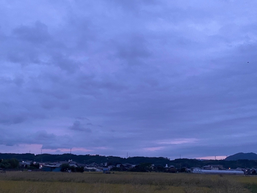 今朝の空　10/9