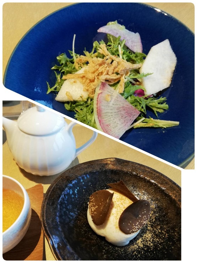 友人と誕生祝いのランチ