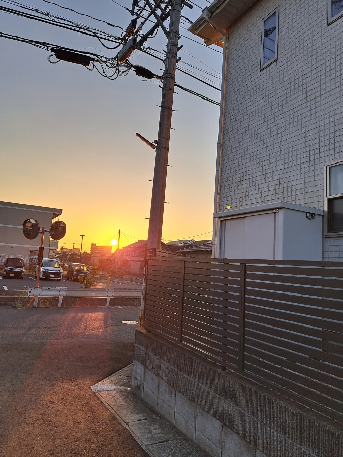 10/1　今朝の空