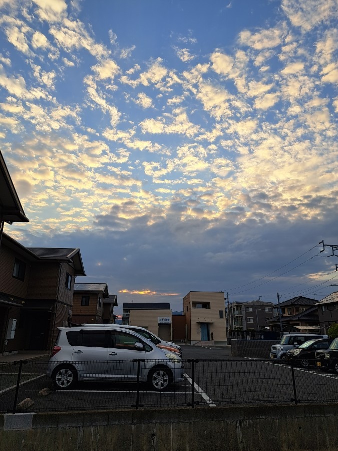 10/22　夕空