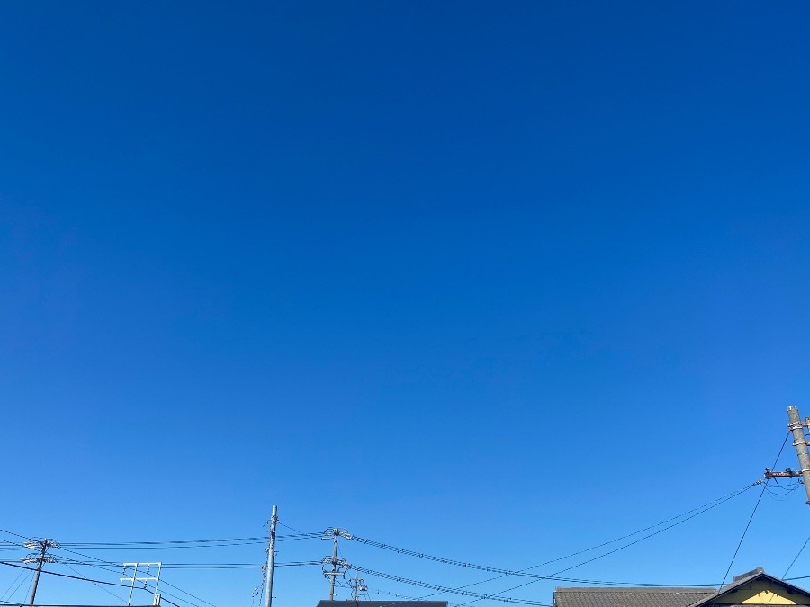 安城市今朝の空☀️