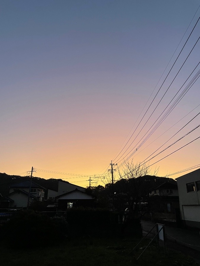 今の空✨