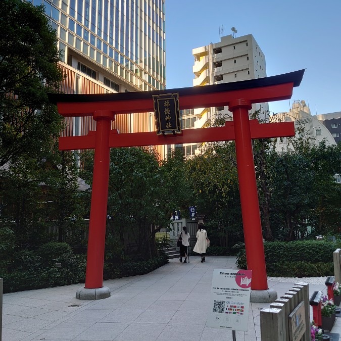 福徳神社　芽吹き稲荷②