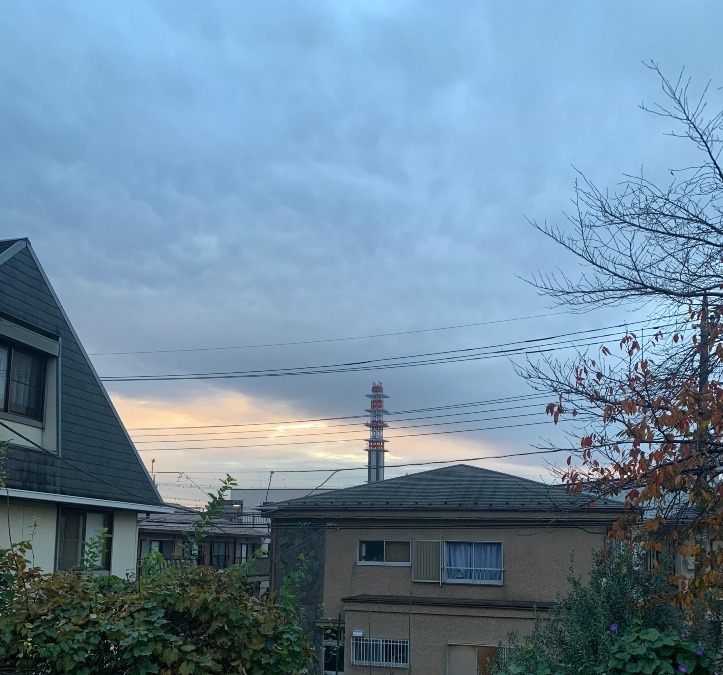 東京、立川　6:30の空