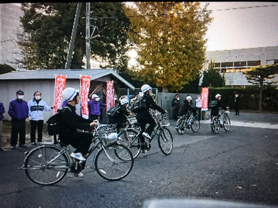 中学校挨拶運動