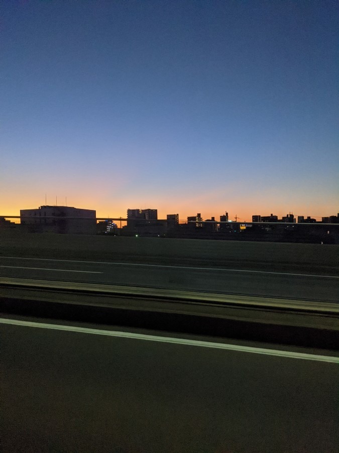 夕焼け　🌇