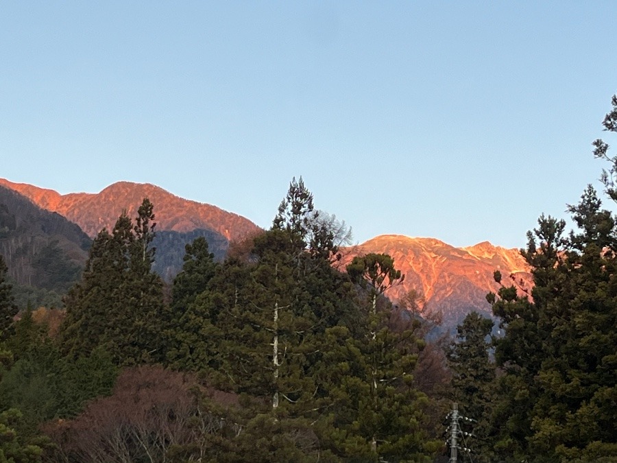 駒ヶ根の朝