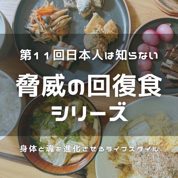 第11回、日本人は知らない 脅威の回復食と身体の変化について