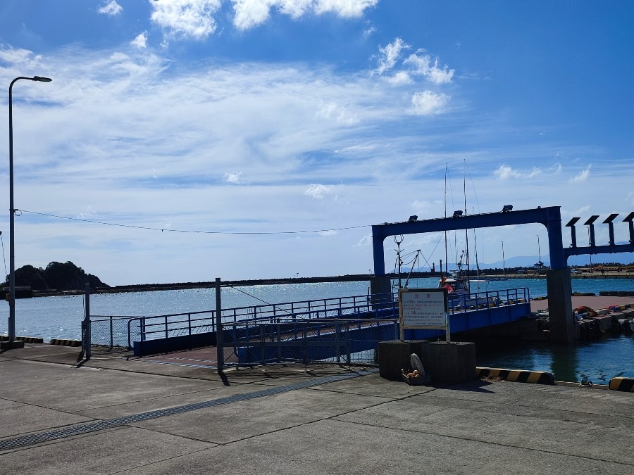 串間港⚓からの青空