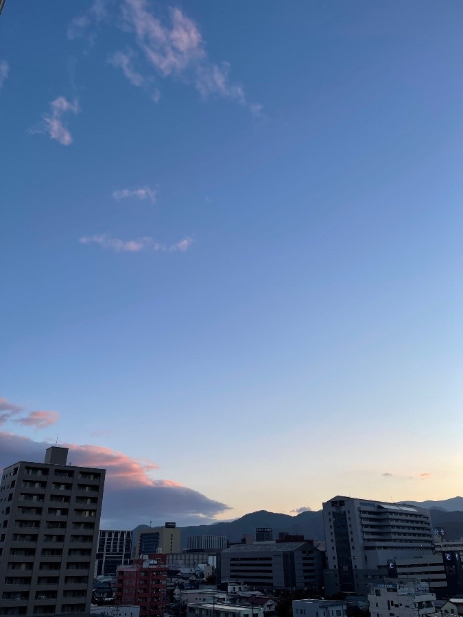 今朝の空 1