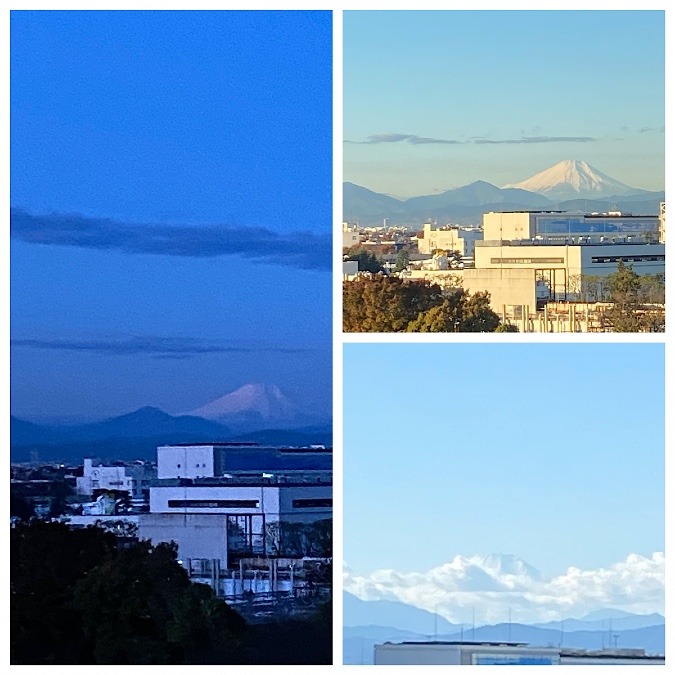 富士山の三体変化