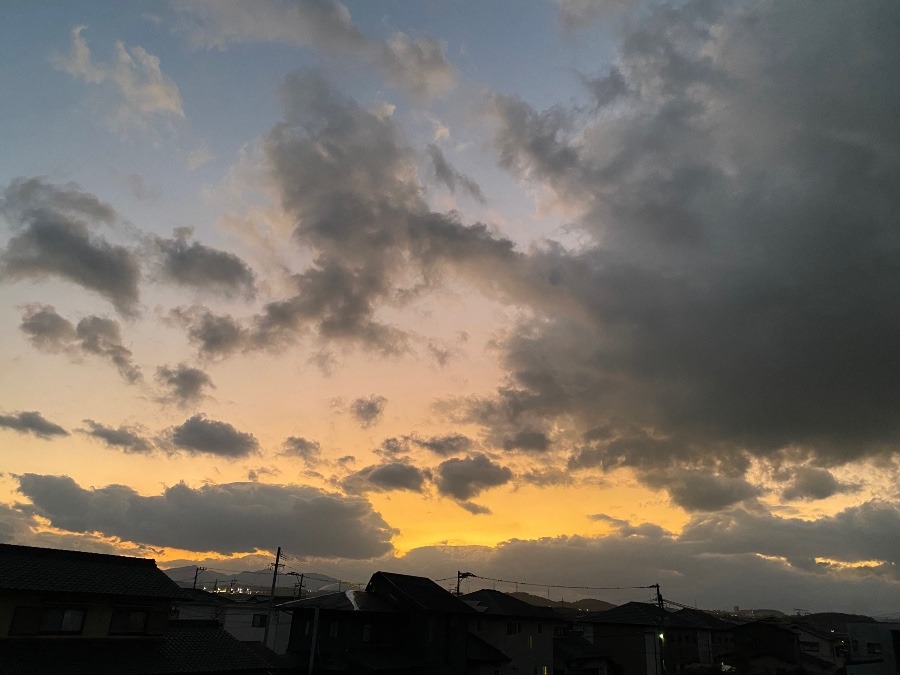 夕暮れ