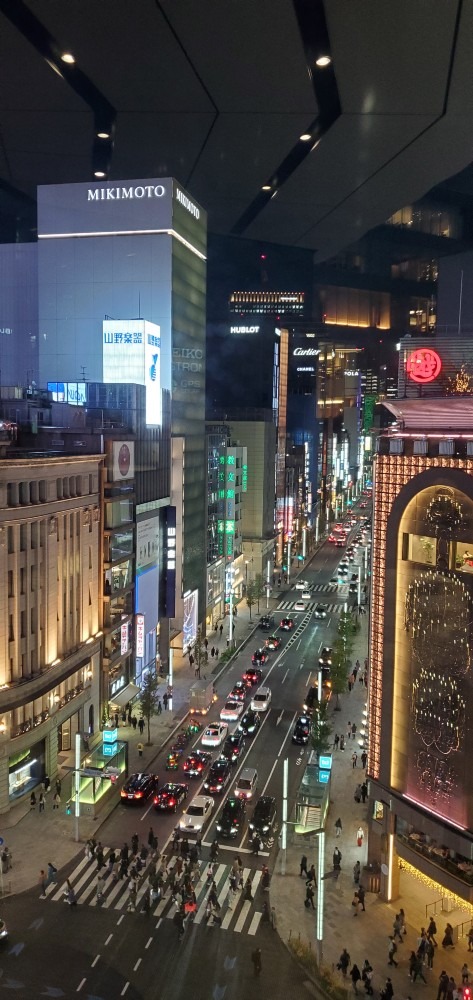 銀座の街