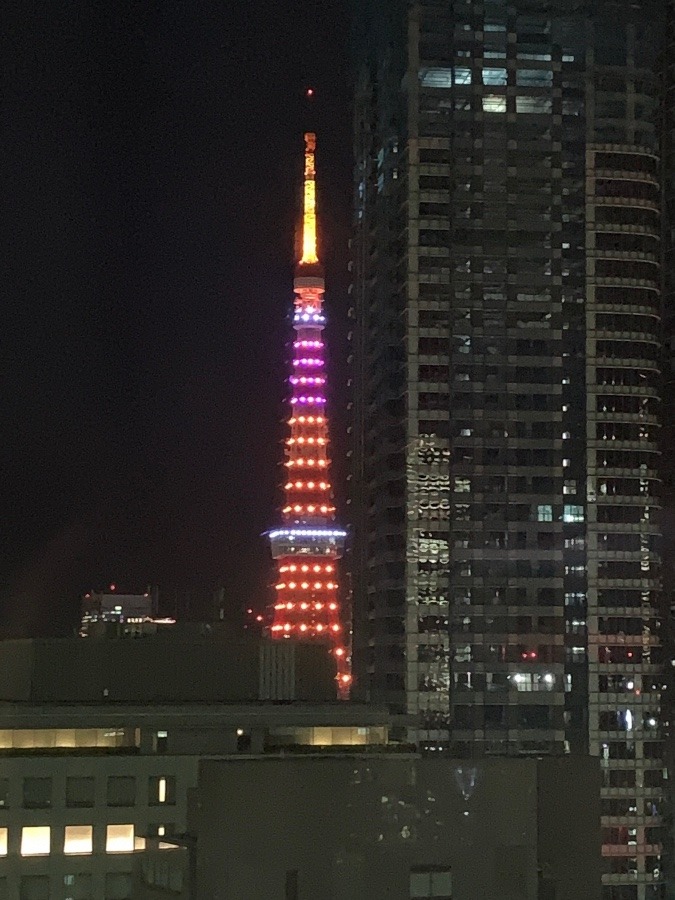 東京タワーもコスプレ?