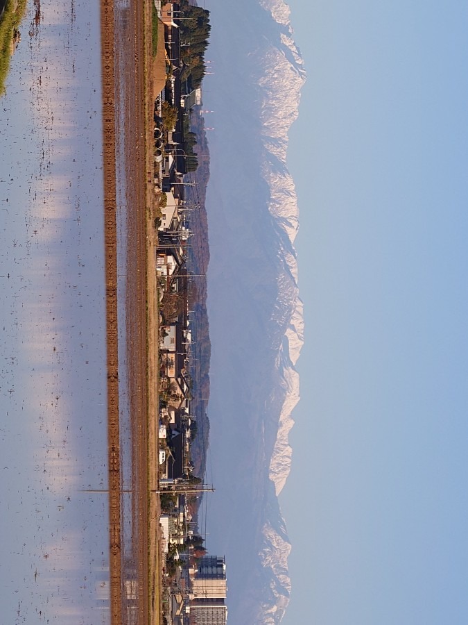 快晴下の立山連峰　