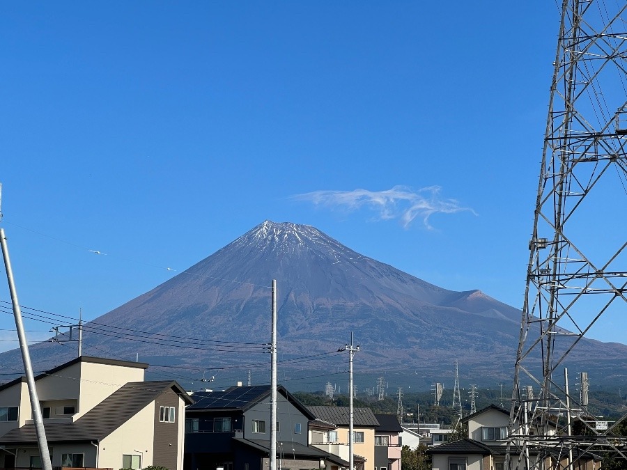 今日の富士山