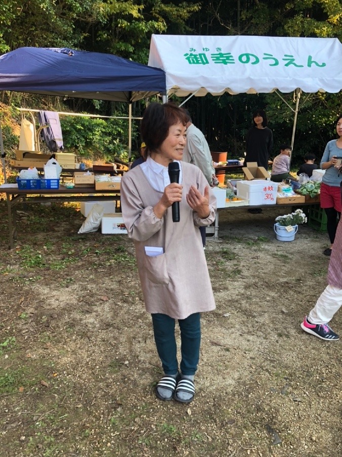 イベントの大将　美由紀さん