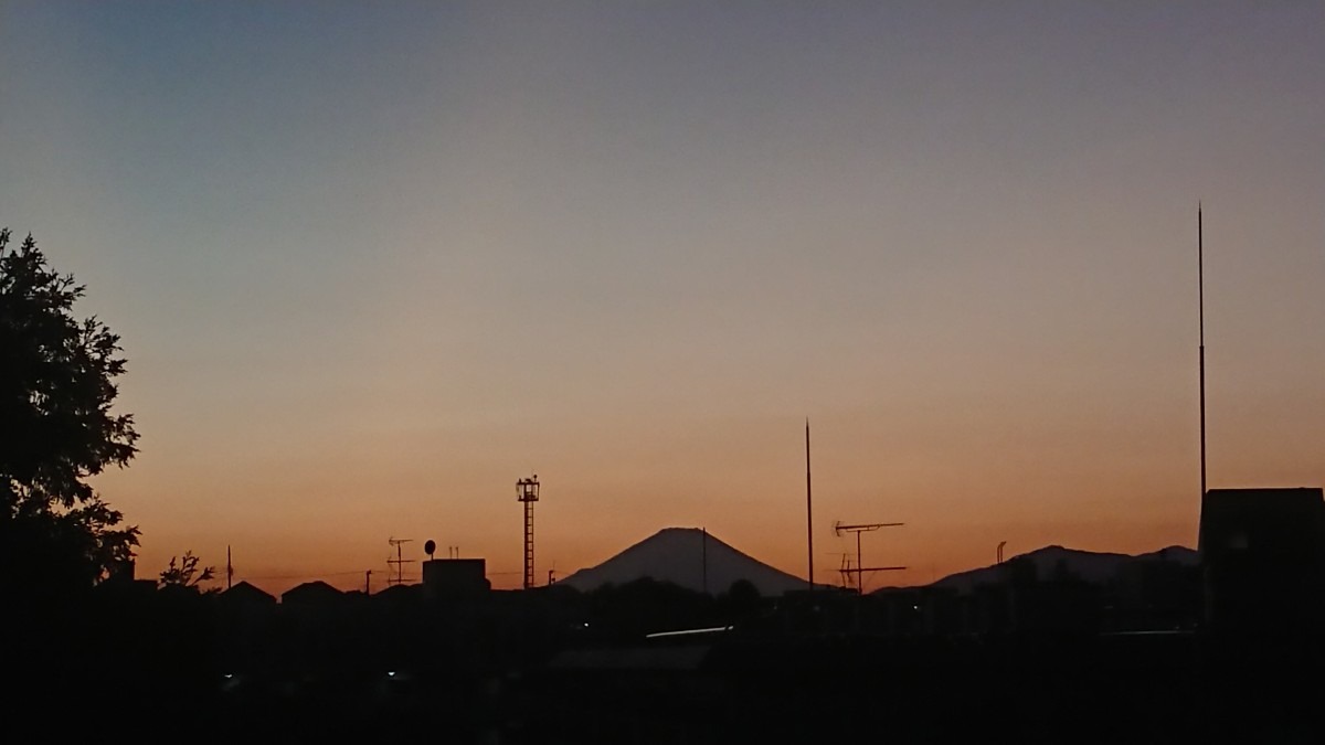 ひさしぶりの富士山