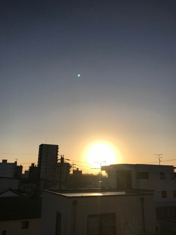 11/27の朝陽〜☀️✨