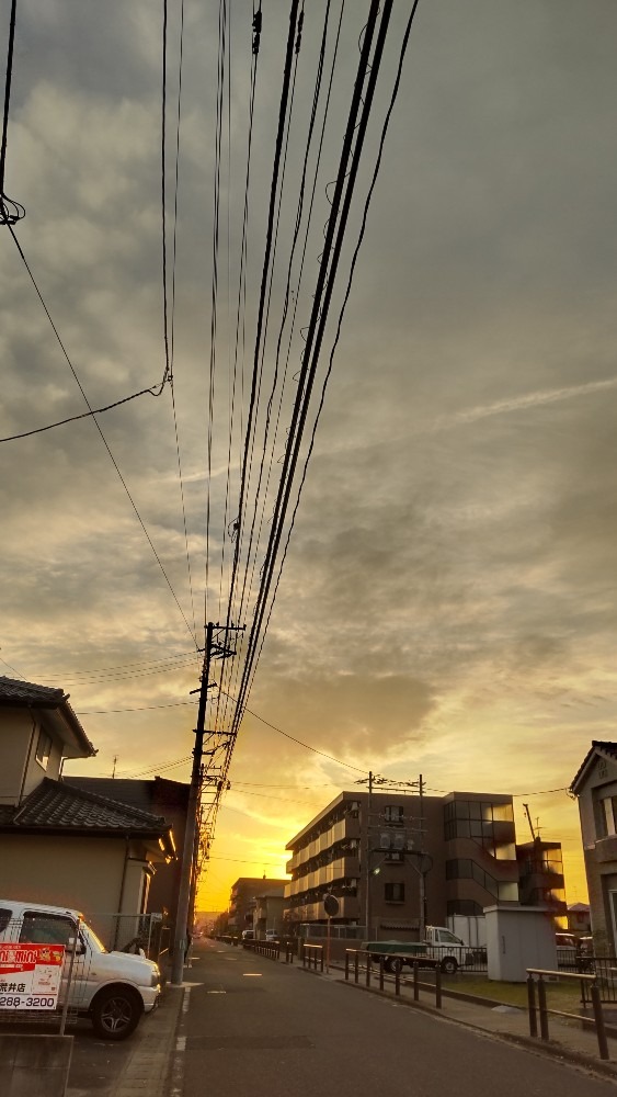 間もなく、夕暮れ！