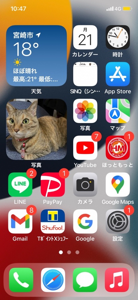 お気に入りの待受📱