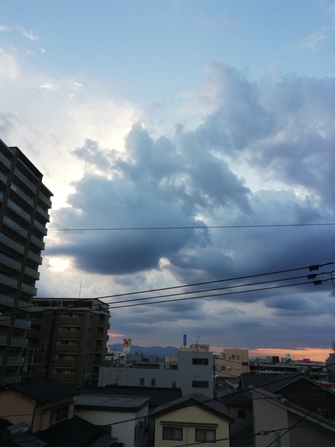 7:03の空!