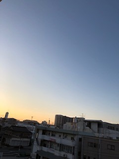 2022-11-6　午前7時の空　