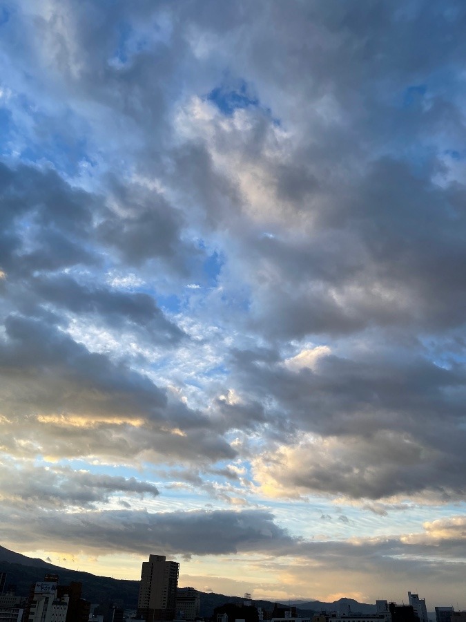 今朝の空  3