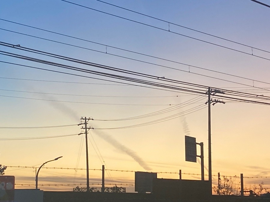 今日の夕空✨