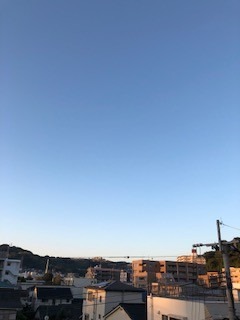 2022-11-6　午前7時の空　