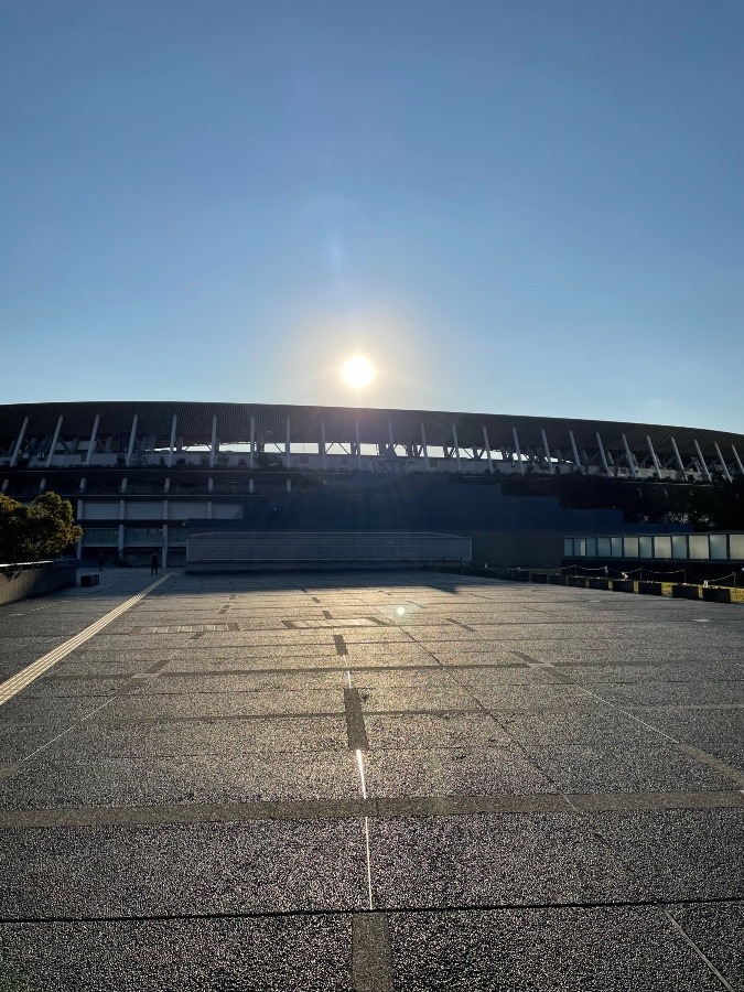 これからが活躍の場　国立競技場